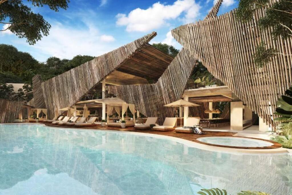 Loft En Aldea Zama Appartement Tulum Pueblo Buitenkant foto