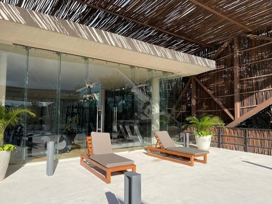 Loft En Aldea Zama Appartement Tulum Pueblo Buitenkant foto
